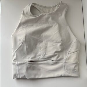 Lululemon Athletica Cream Sports Bra